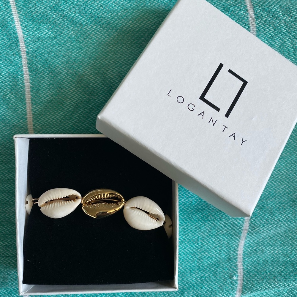 Logan Tay Shell Yeah Bracelet Beachly Exclusive